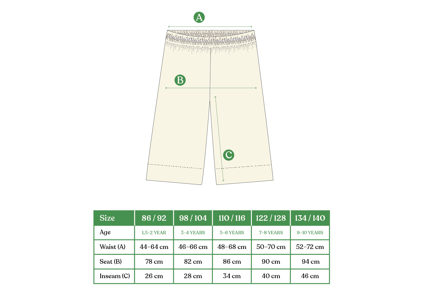 FLÄDER CULOTTES SUNSET