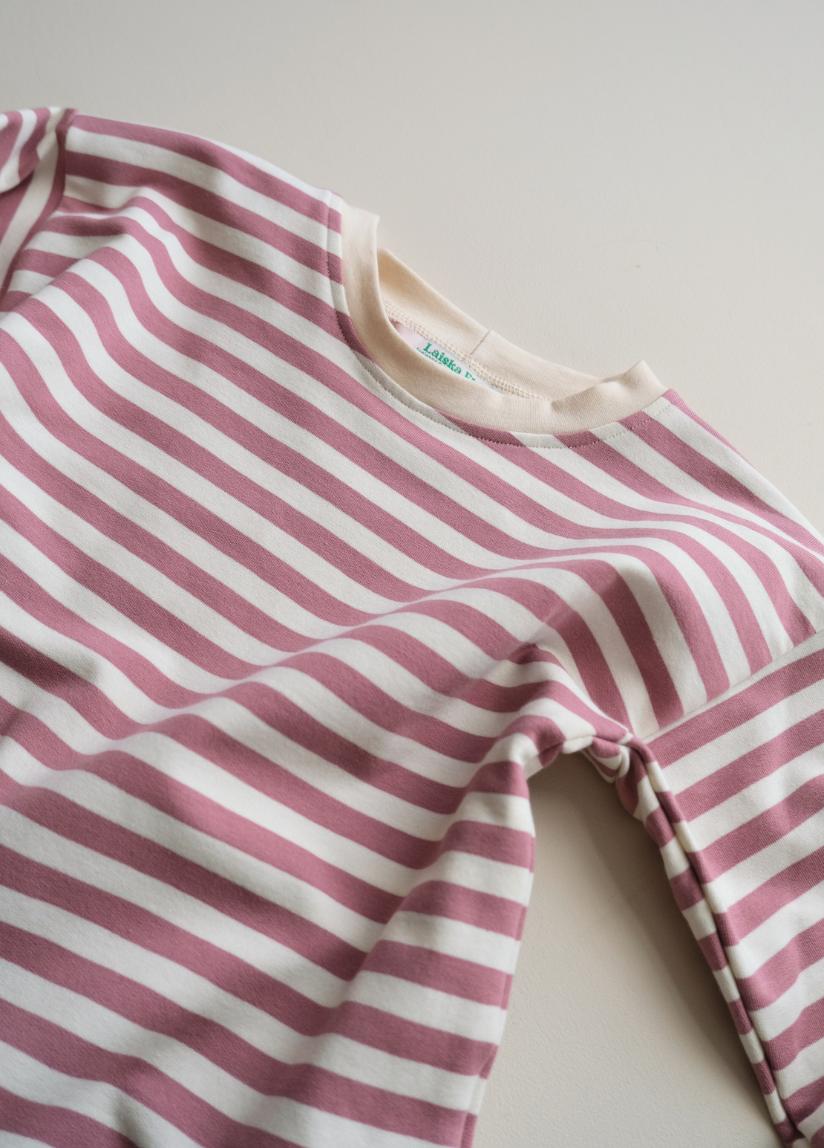 GRO STRIPE DUSTY PINK - LIMITIERTE EDITION