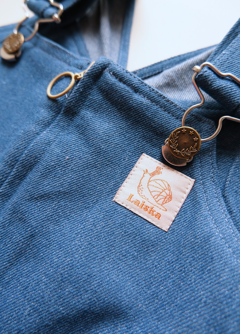 ROVA DUNGAREES SHORTS
