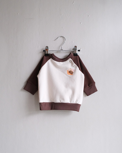 BABY SWEATSHIRT BROWN