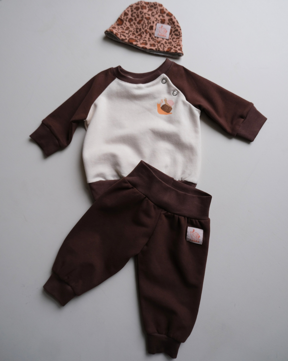 BABY SWEATPANTS BROWN