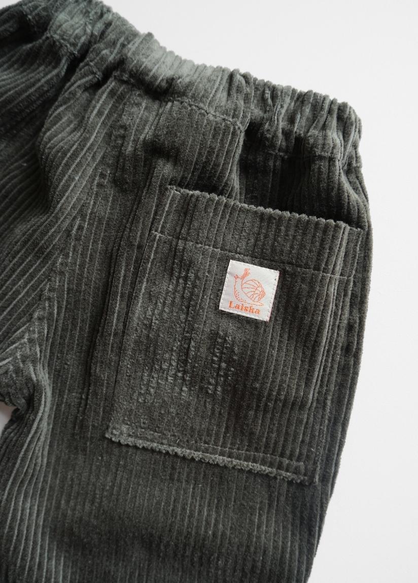 TORN CORDUROY PANTS